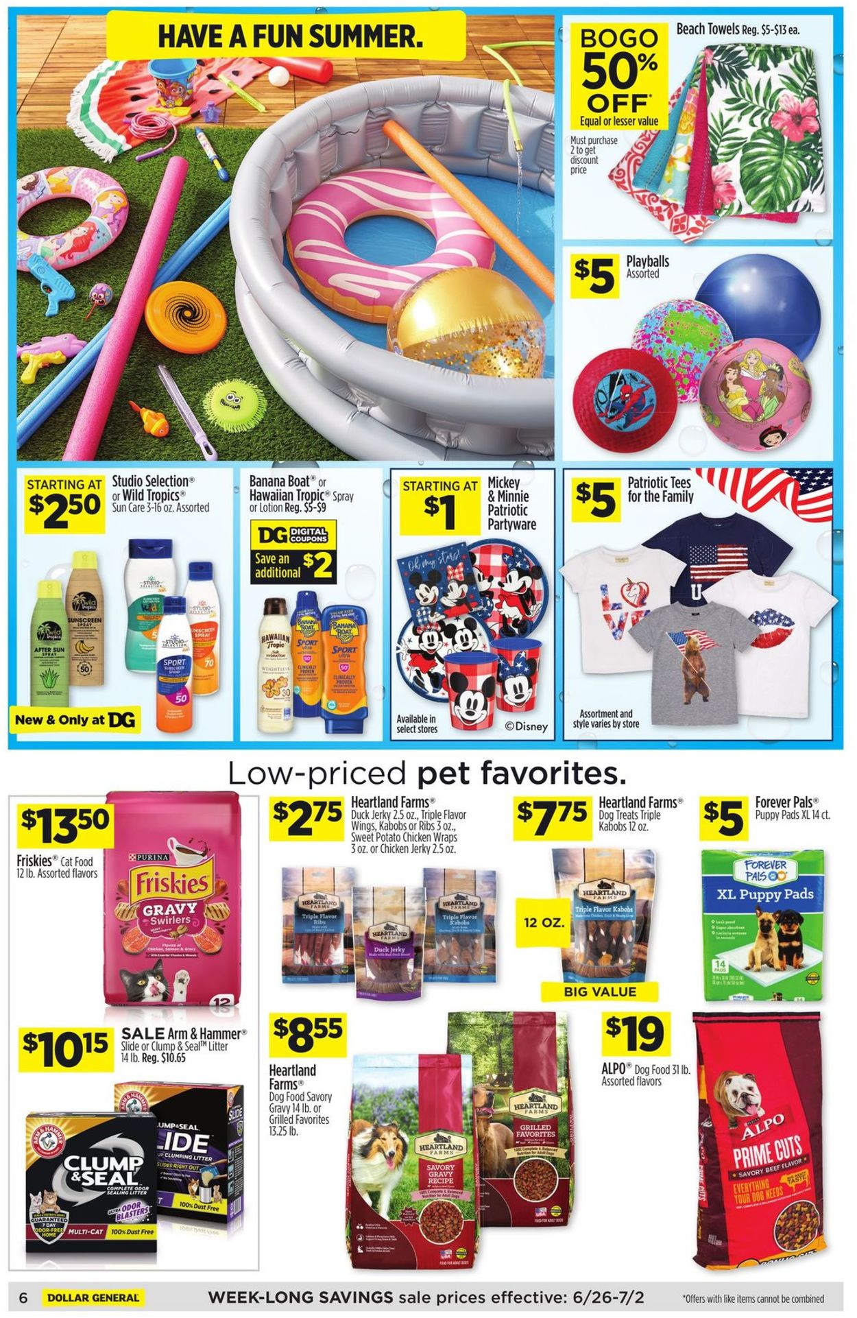 Catalogue Dollar General - 4th of July Sale  from 06/26/2022
