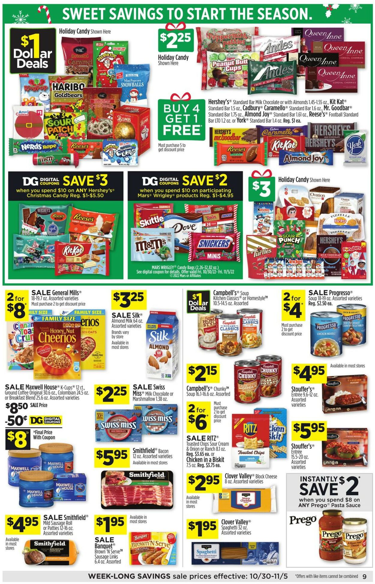 Catalogue Dollar General from 10/30/2022