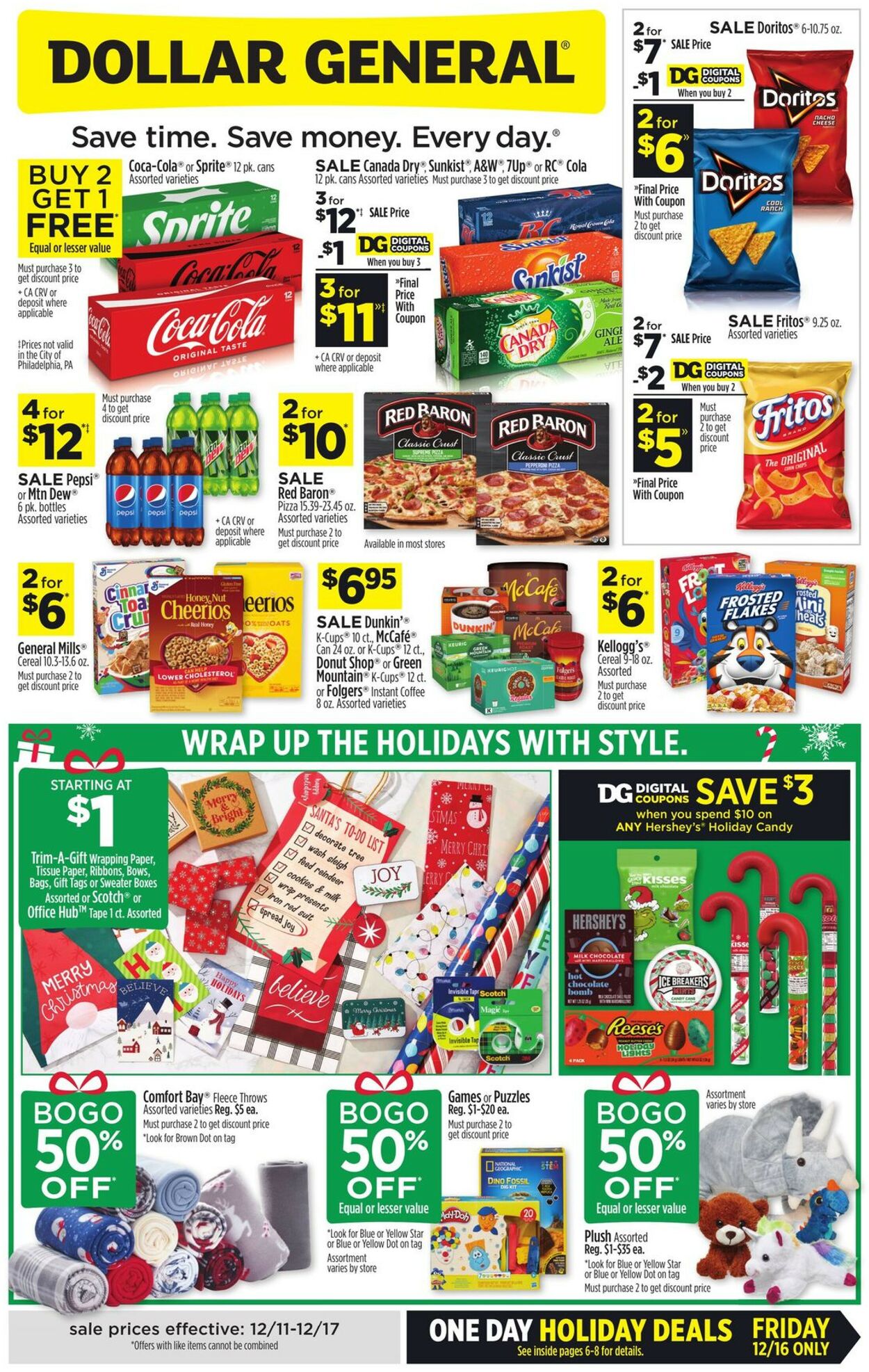 Catalogue Dollar General from 12/11/2022