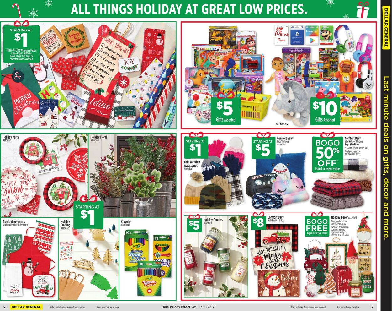 Catalogue Dollar General from 12/11/2022