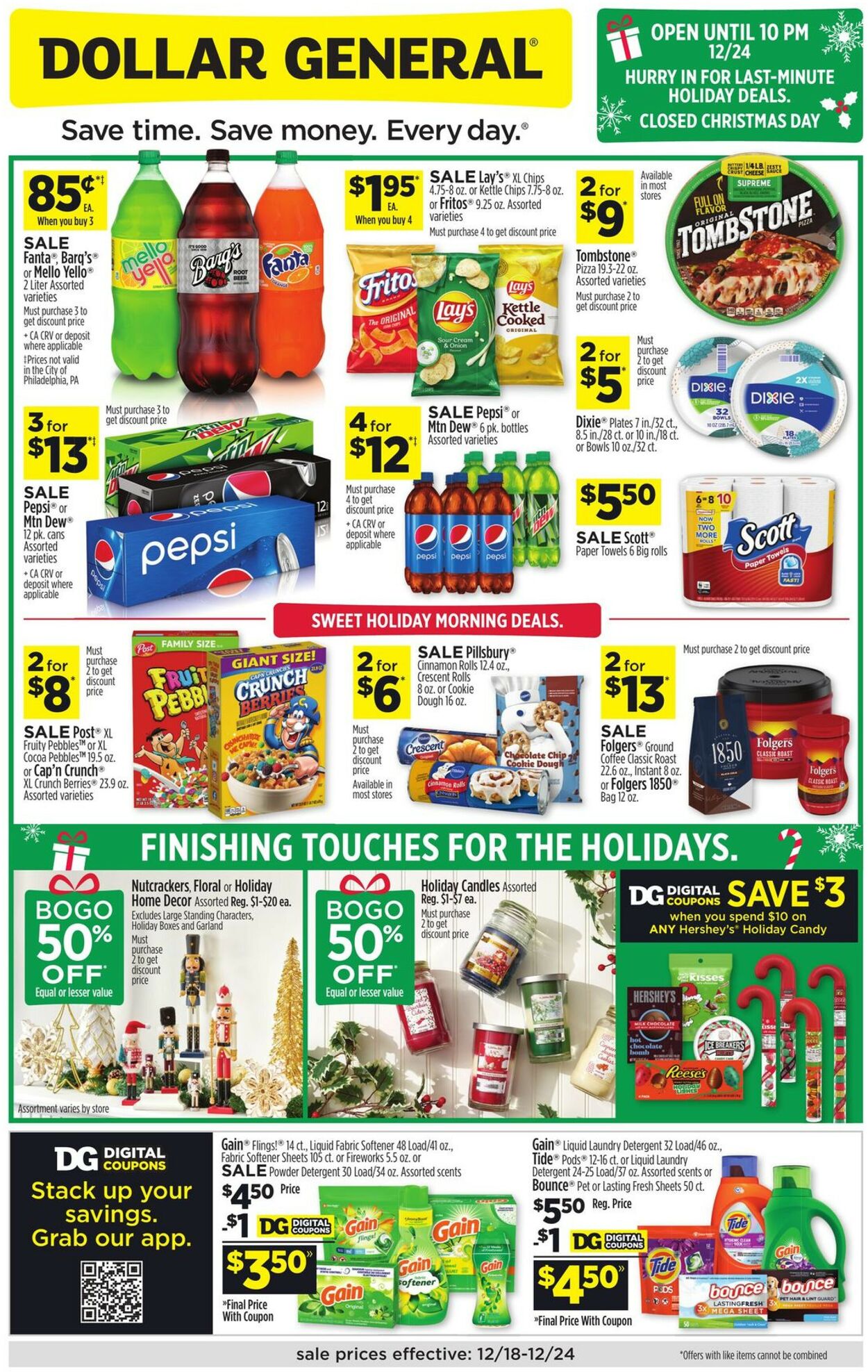 Catalogue Dollar General from 12/18/2022