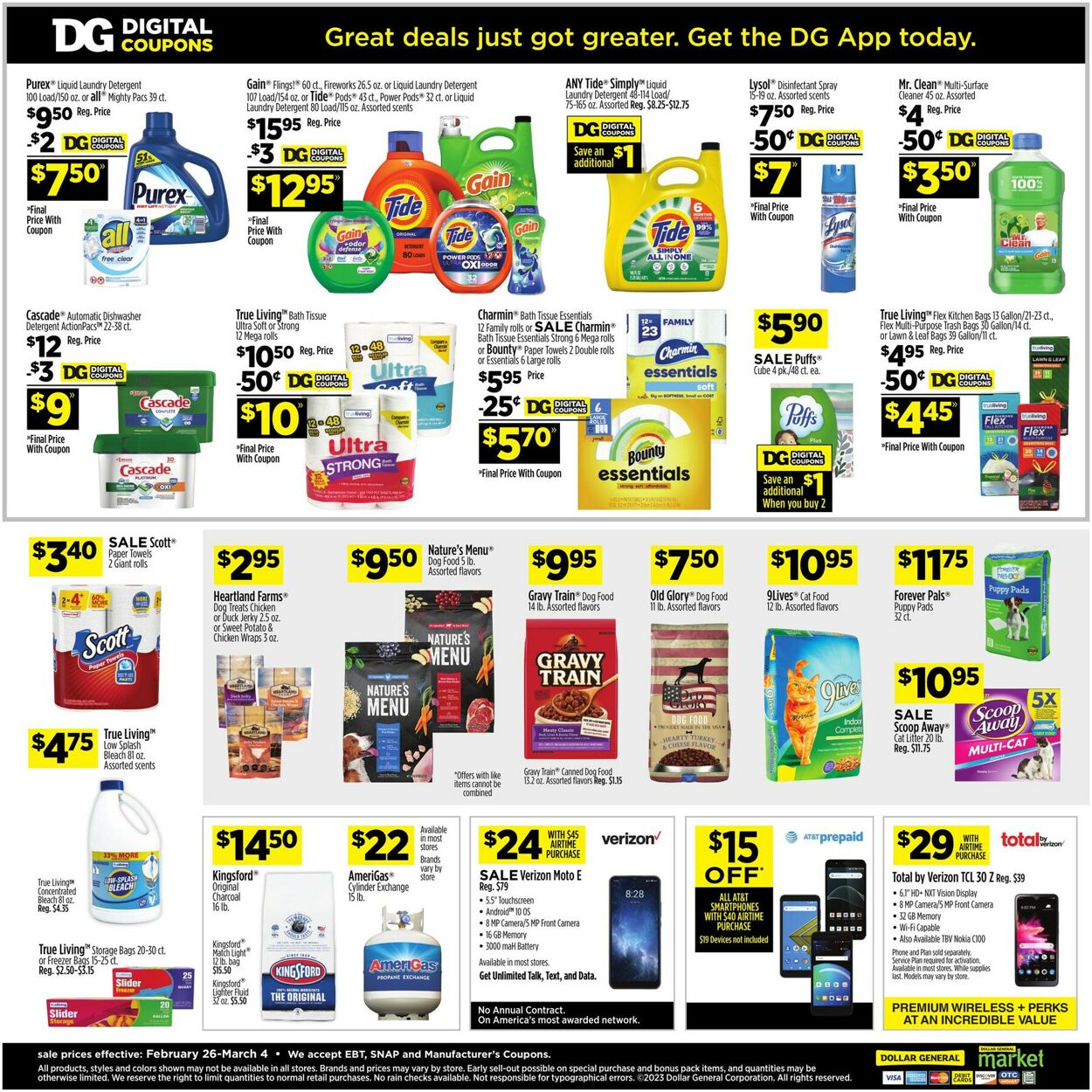 Catalogue Dollar General from 02/26/2023