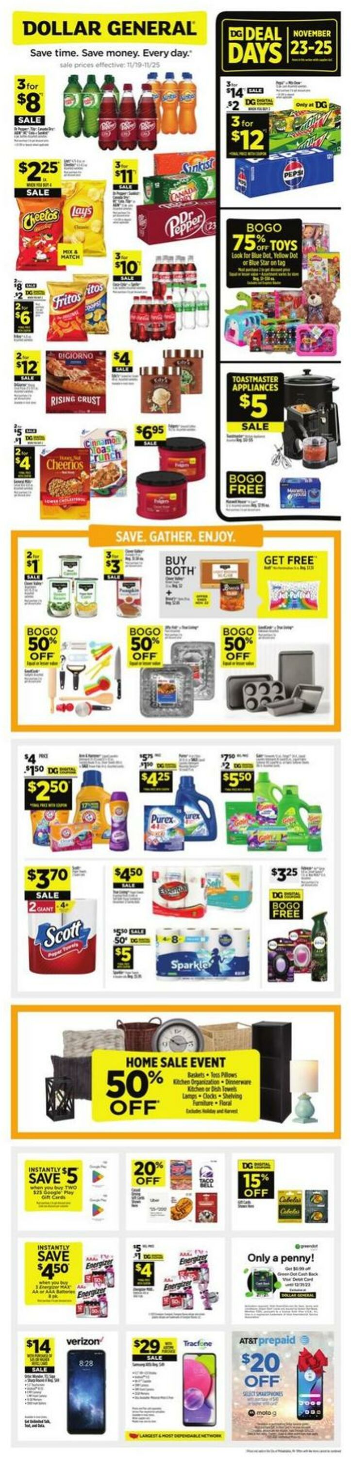 Catalogue Dollar General from 11/23/2023