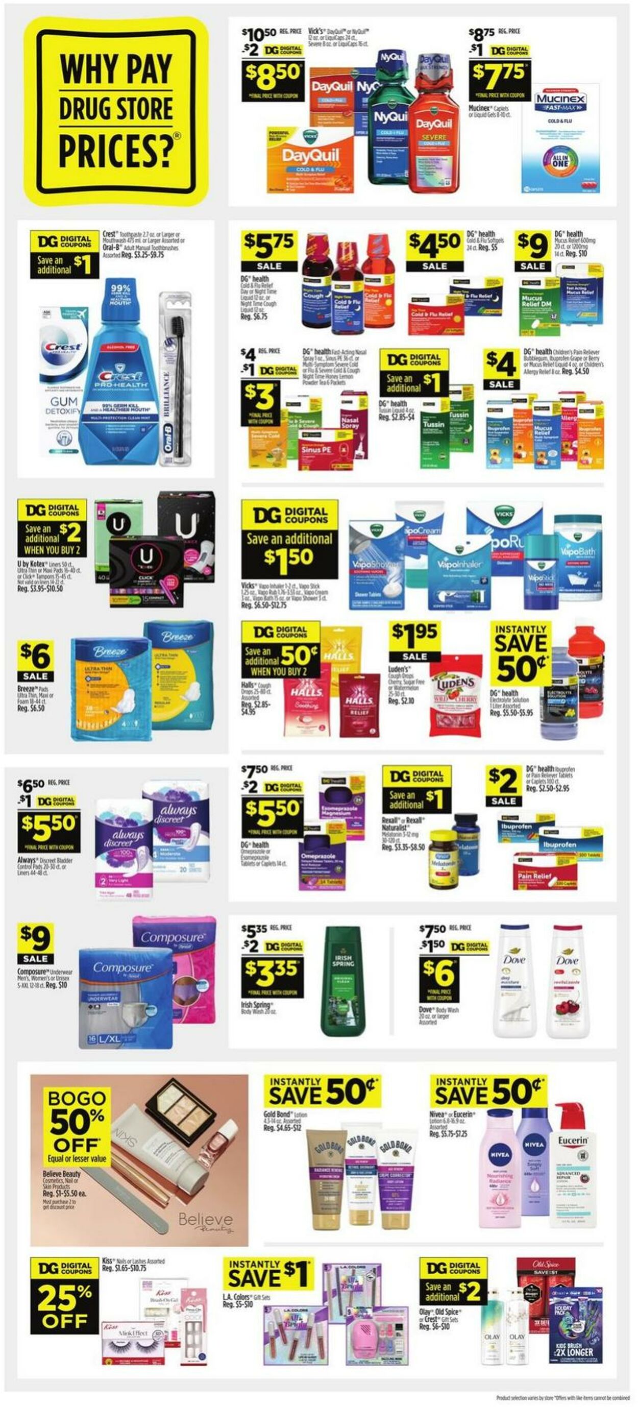 Catalogue Dollar General from 11/23/2023
