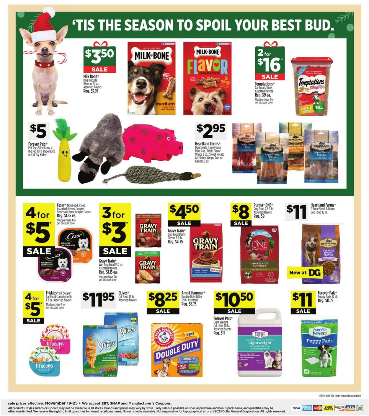 Catalogue Dollar General from 11/23/2023