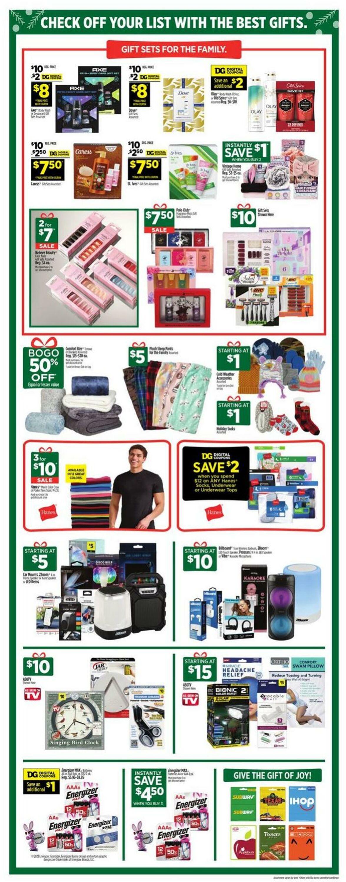 Catalogue Dollar General from 12/10/2023