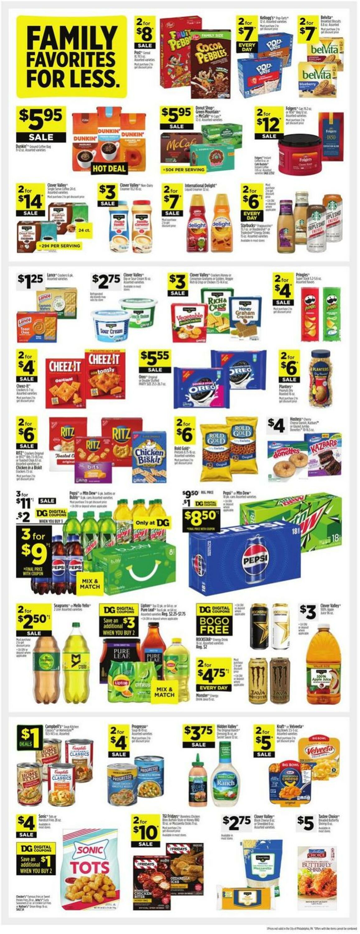 Catalogue Dollar General from 12/17/2023