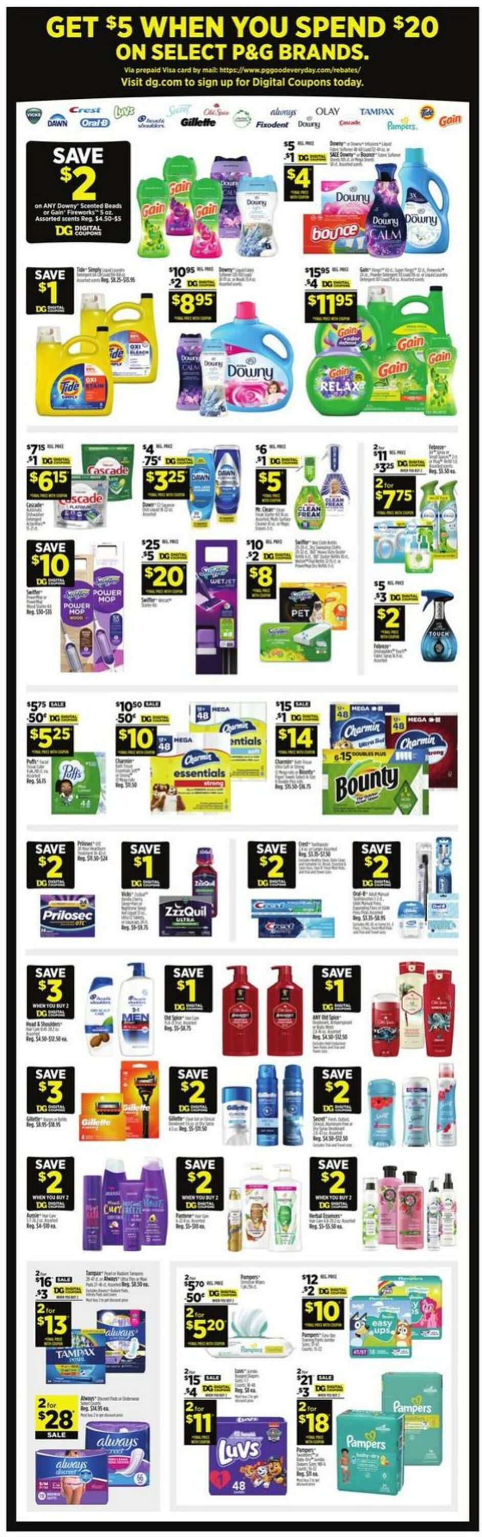Catalogue Dollar General from 07/28/2024