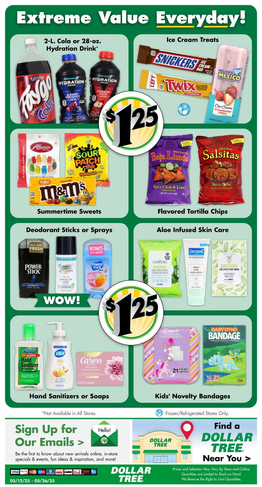 Catalogue Dollar Tree from 05/12/2025