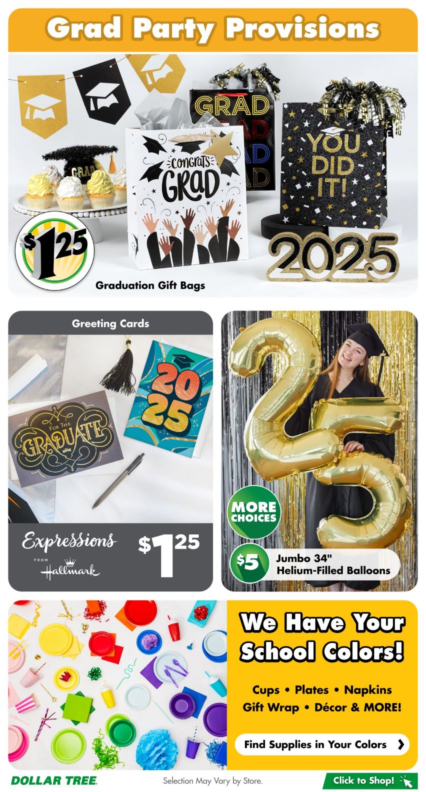 Catalogue Dollar Tree from 05/27/2025