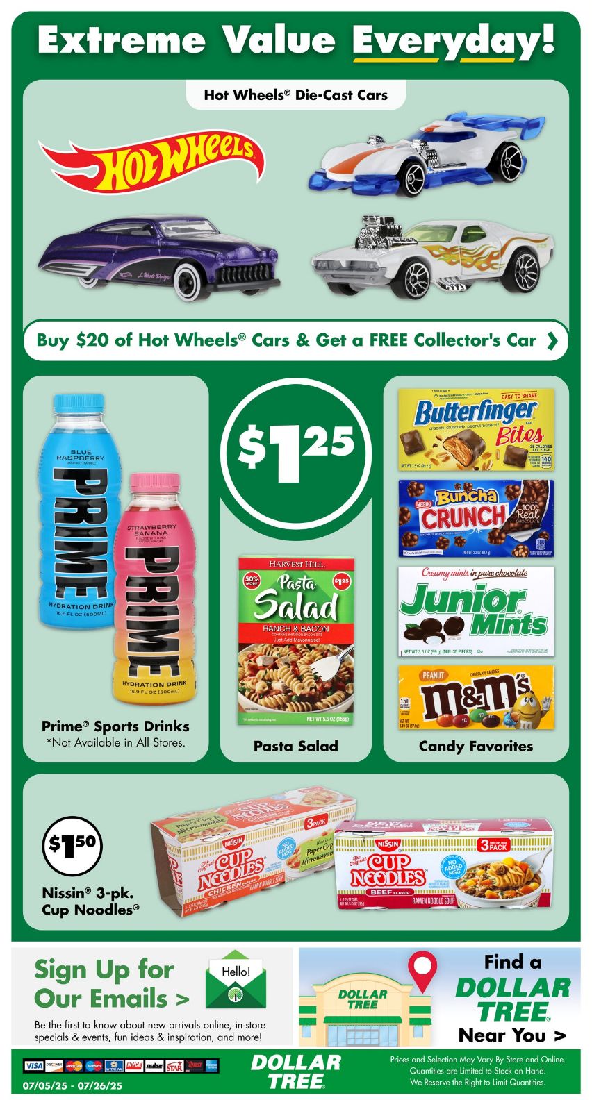 Catalogue Dollar Tree from 07/05/2025