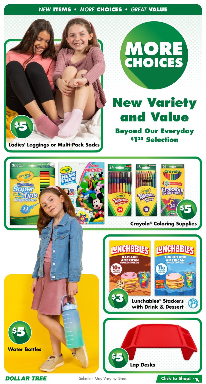 Catalogue Dollar Tree from 07/27/2025