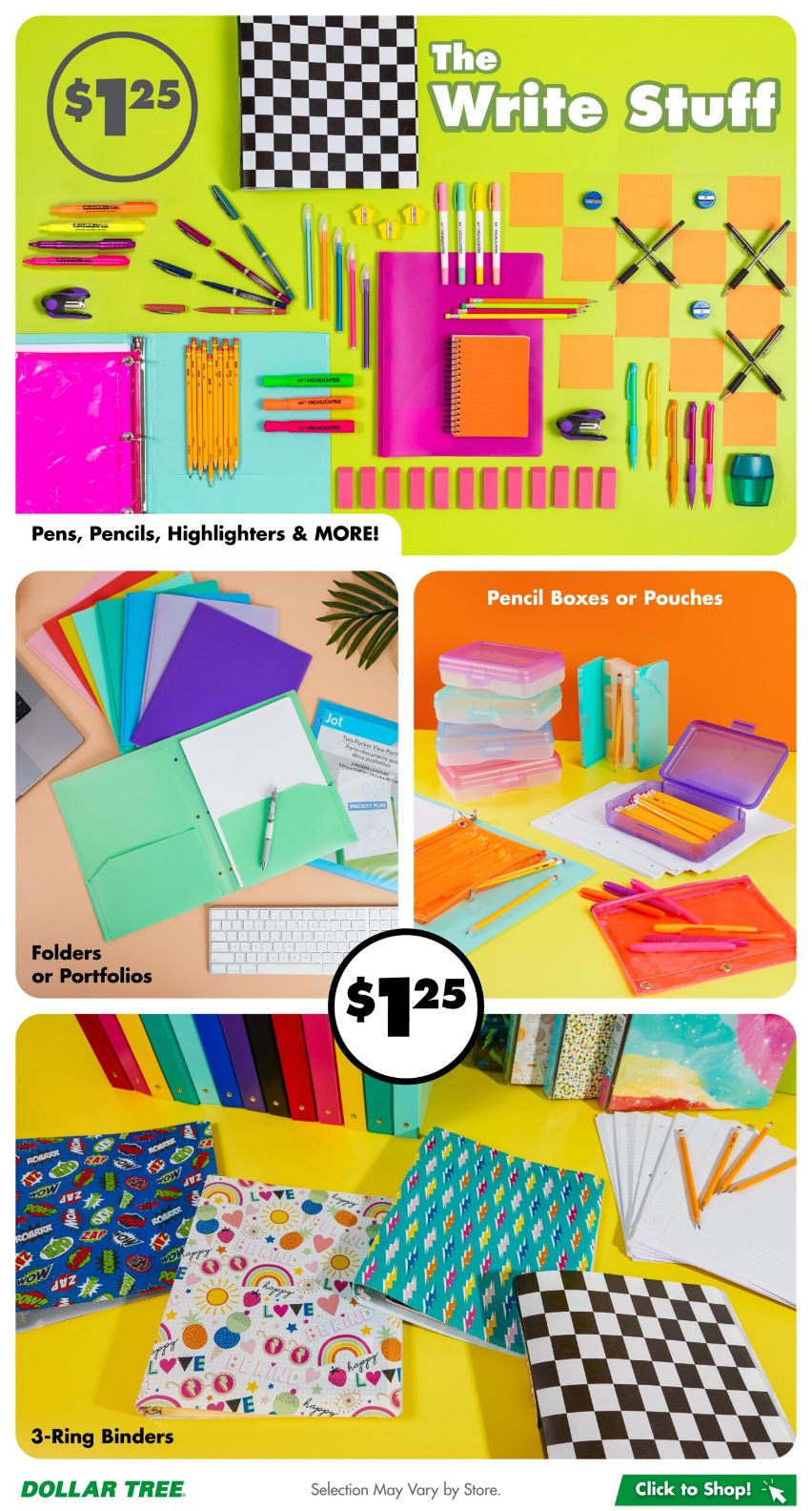Catalogue Dollar Tree from 08/17/2025