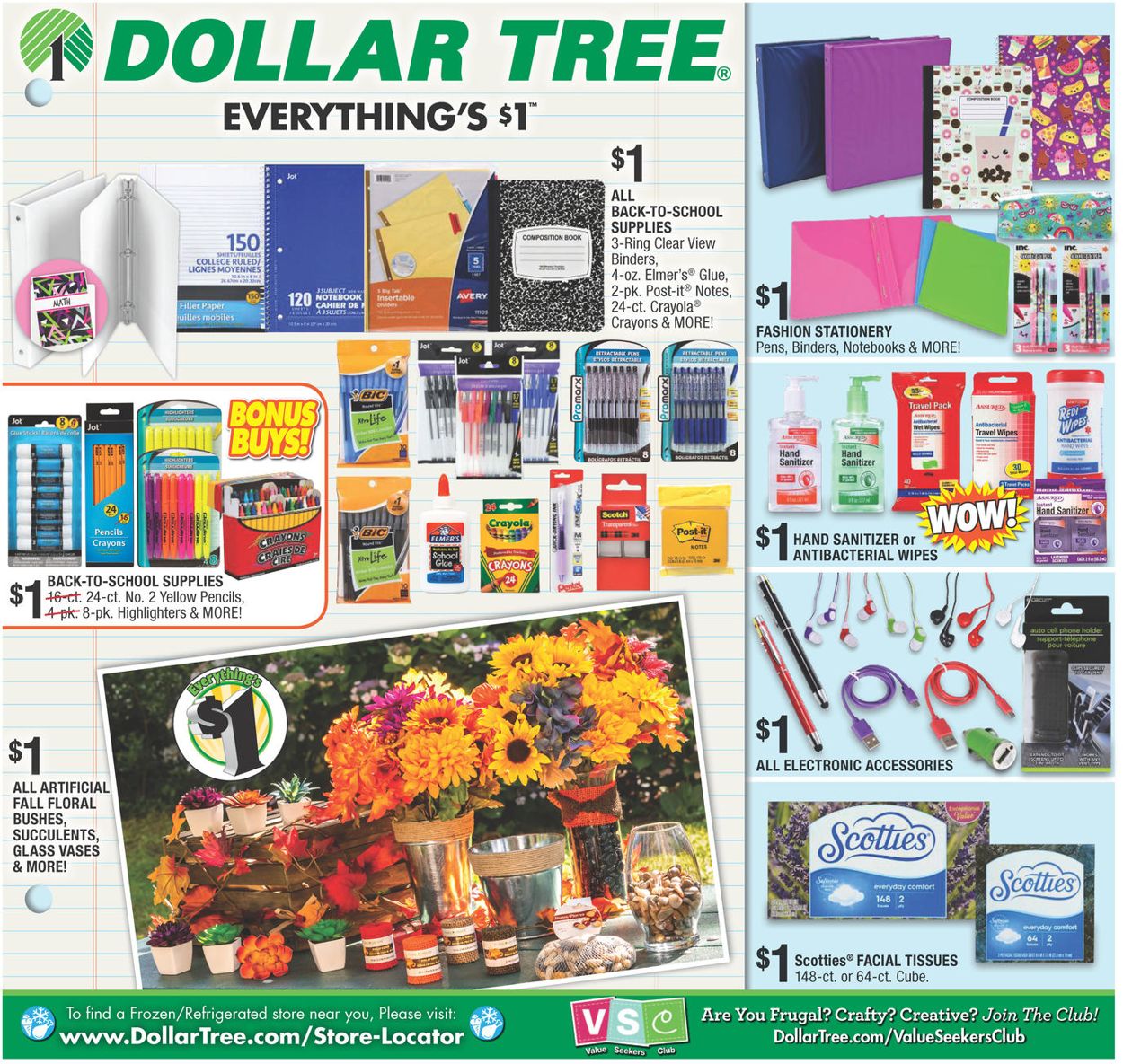 Catalogue Dollar Tree from 08/04/2019