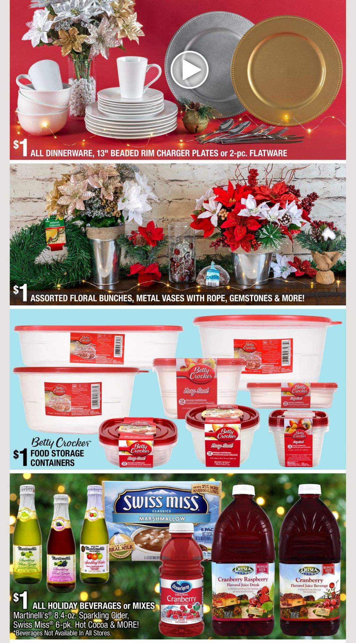 Catalogue Dollar Tree - Holiday Ad 2019 from 12/15/2019