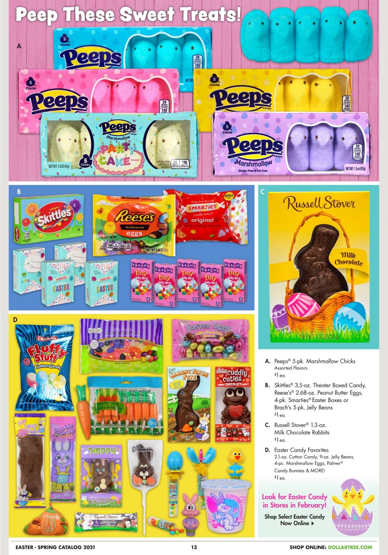 Dollar Tree Easter - Spring Catalog 2021 Current weekly ad 01/17 - 04 ...