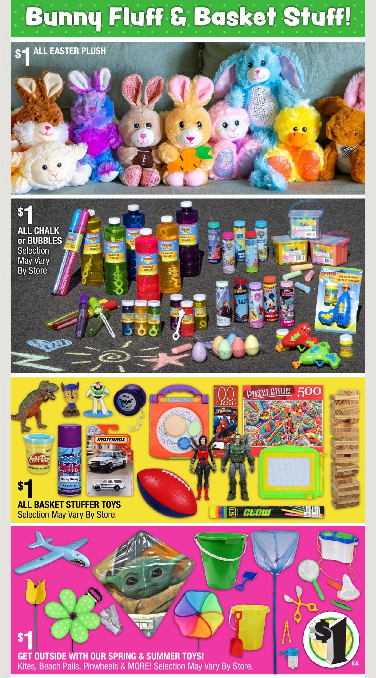 Catalogue Dollar Tree - Easter 2021 ad from 03/28/2021