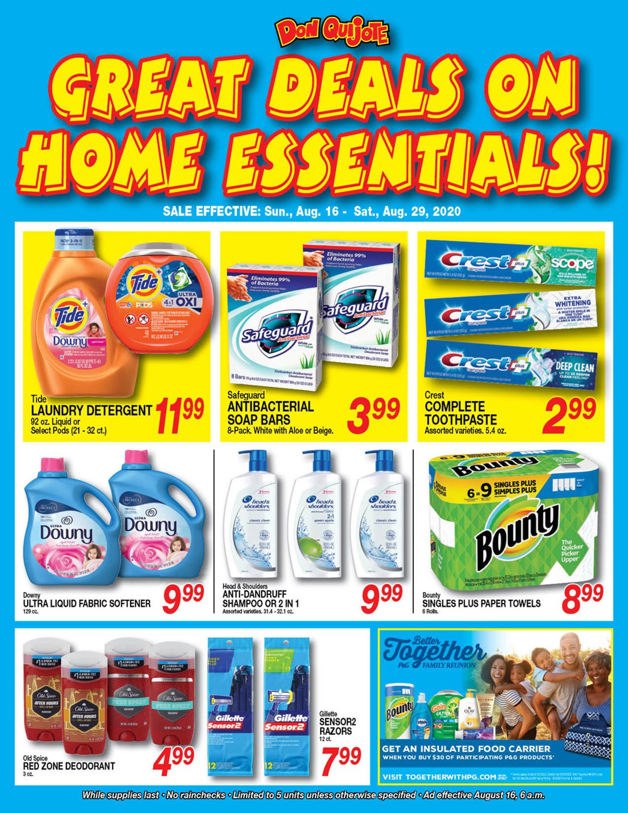 Catalogue Don Quijote Hawaii from 08/16/2020