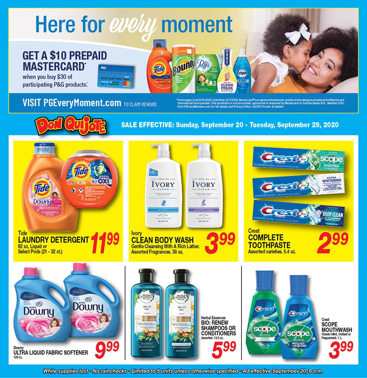 Catalogue Don Quijote Hawaii from 09/20/2020