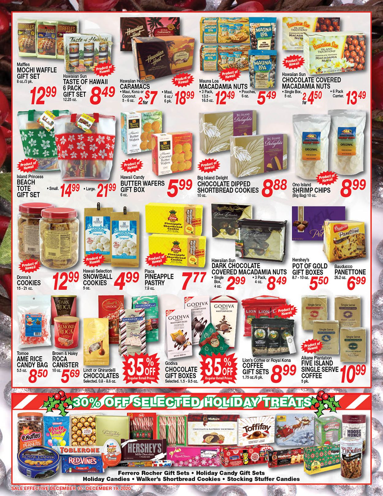 Catalogue Don Quijote Hawaii from 12/13/2020