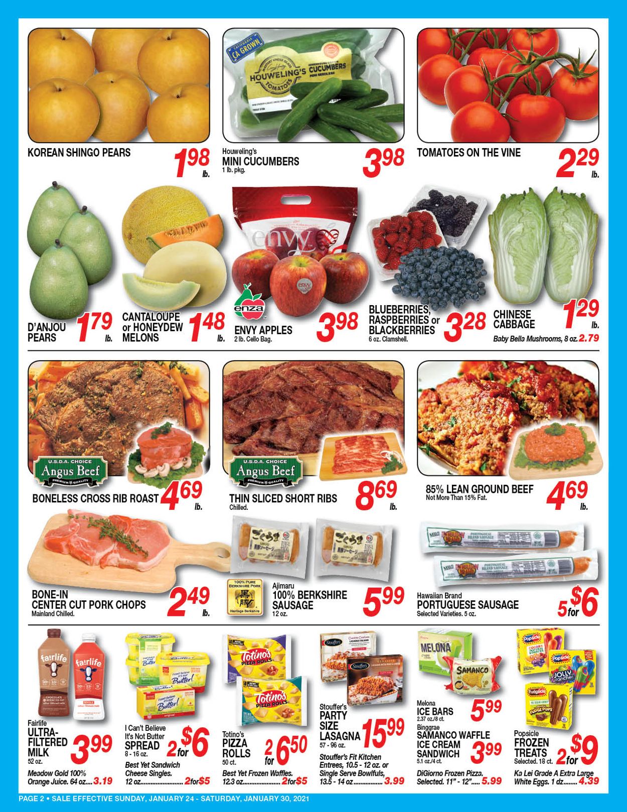 Catalogue Don Quijote Hawaii from 01/24/2021