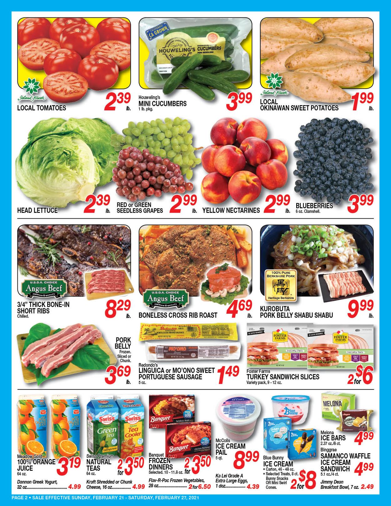 Catalogue Don Quijote Hawaii from 02/21/2021