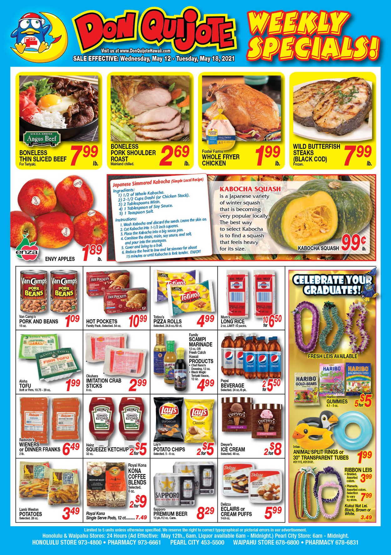Catalogue Don Quijote Hawaii from 05/12/2021