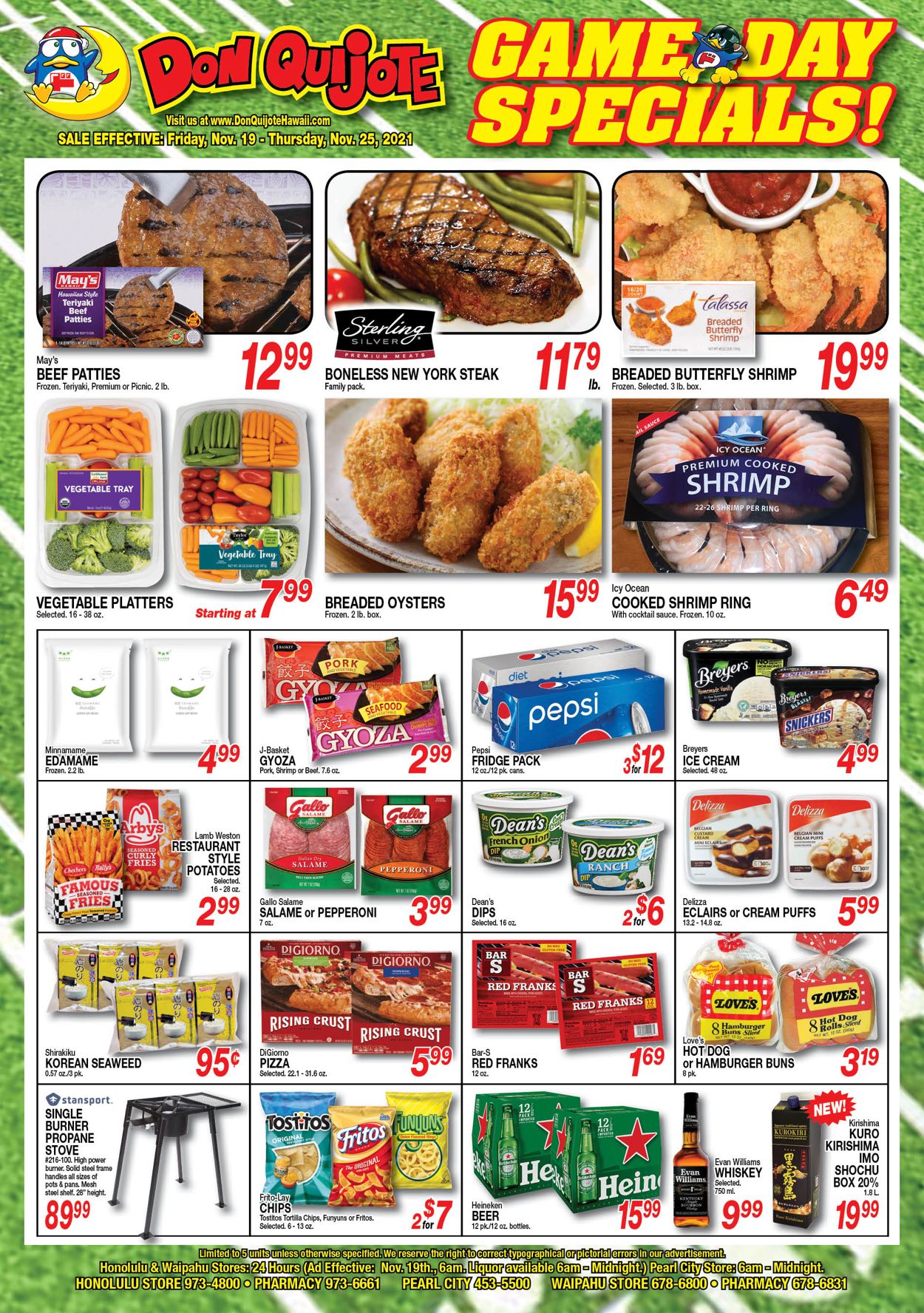 Catalogue Don Quijote Hawaii from 11/19/2021