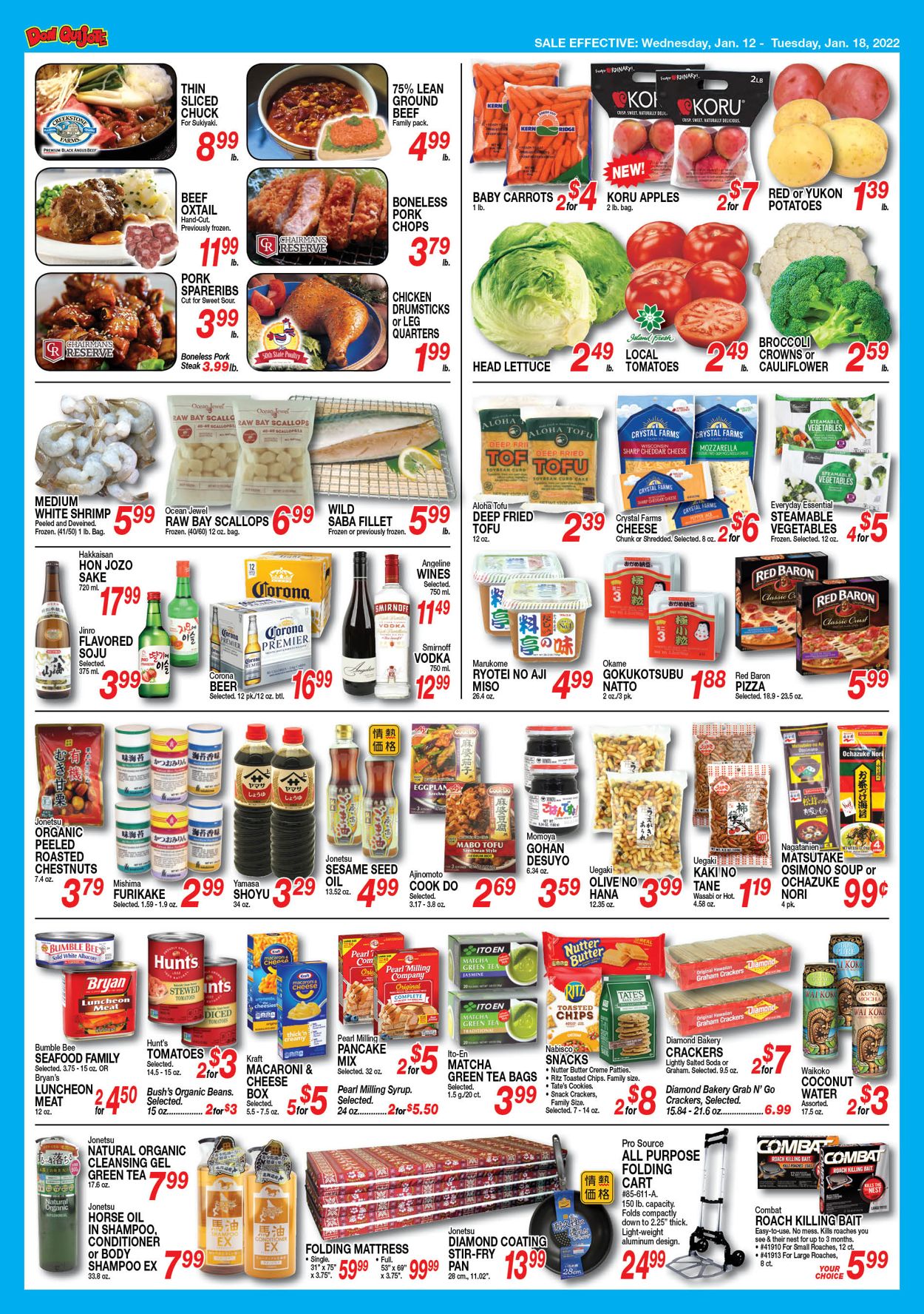 Catalogue Don Quijote Hawaii from 01/12/2022