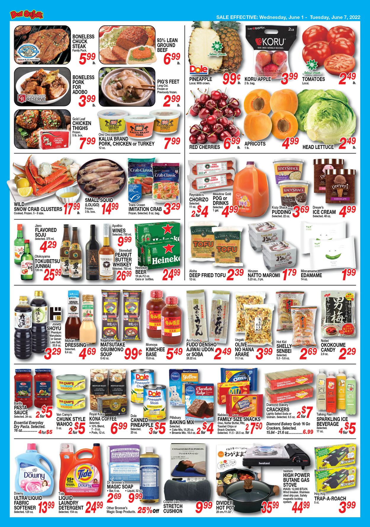 Catalogue Don Quijote Hawaii from 06/01/2022
