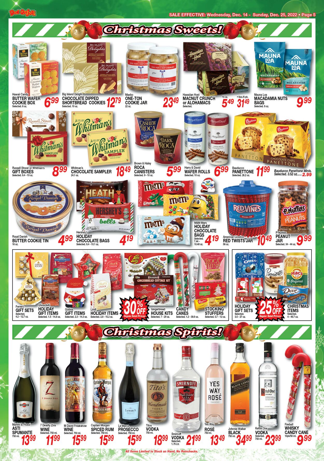 Catalogue Don Quijote Hawaii from 12/14/2022