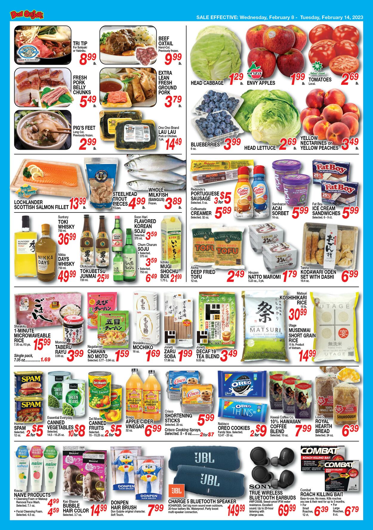 Catalogue Don Quijote Hawaii from 02/08/2023