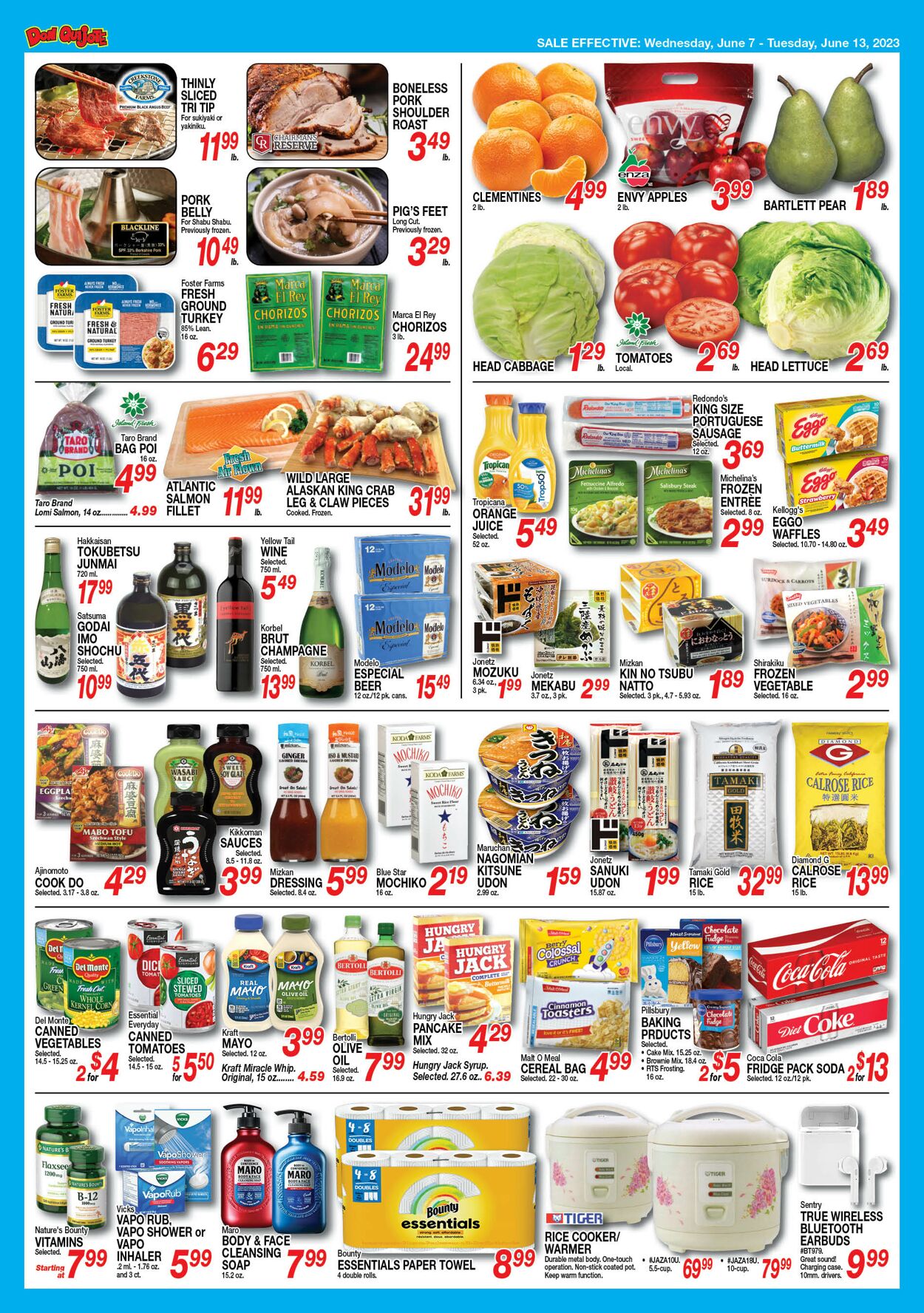 Catalogue Don Quijote Hawaii from 06/07/2023