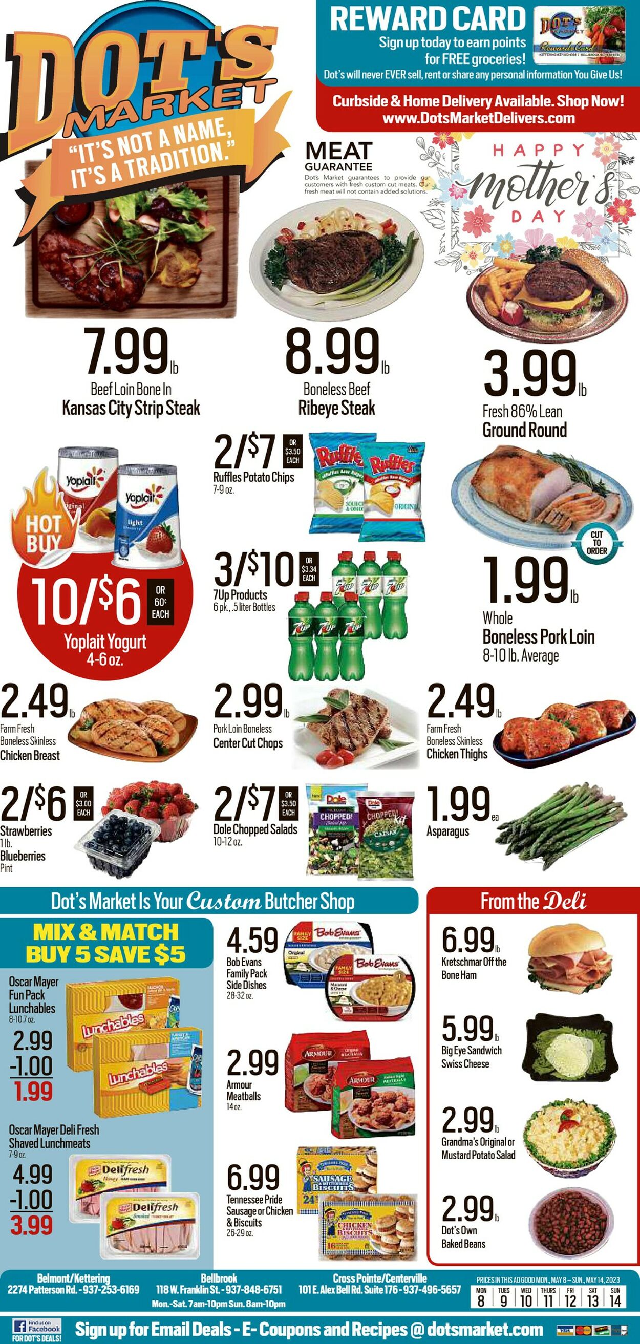 Catalogue Dot's Market from 05/08/2023