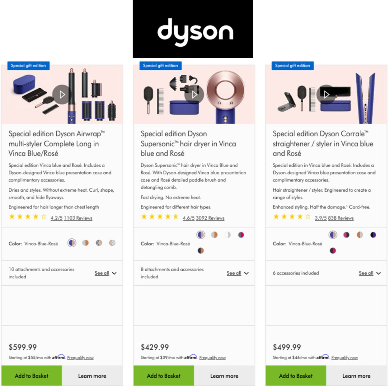 Catalogue Dyson from 10/12/2022