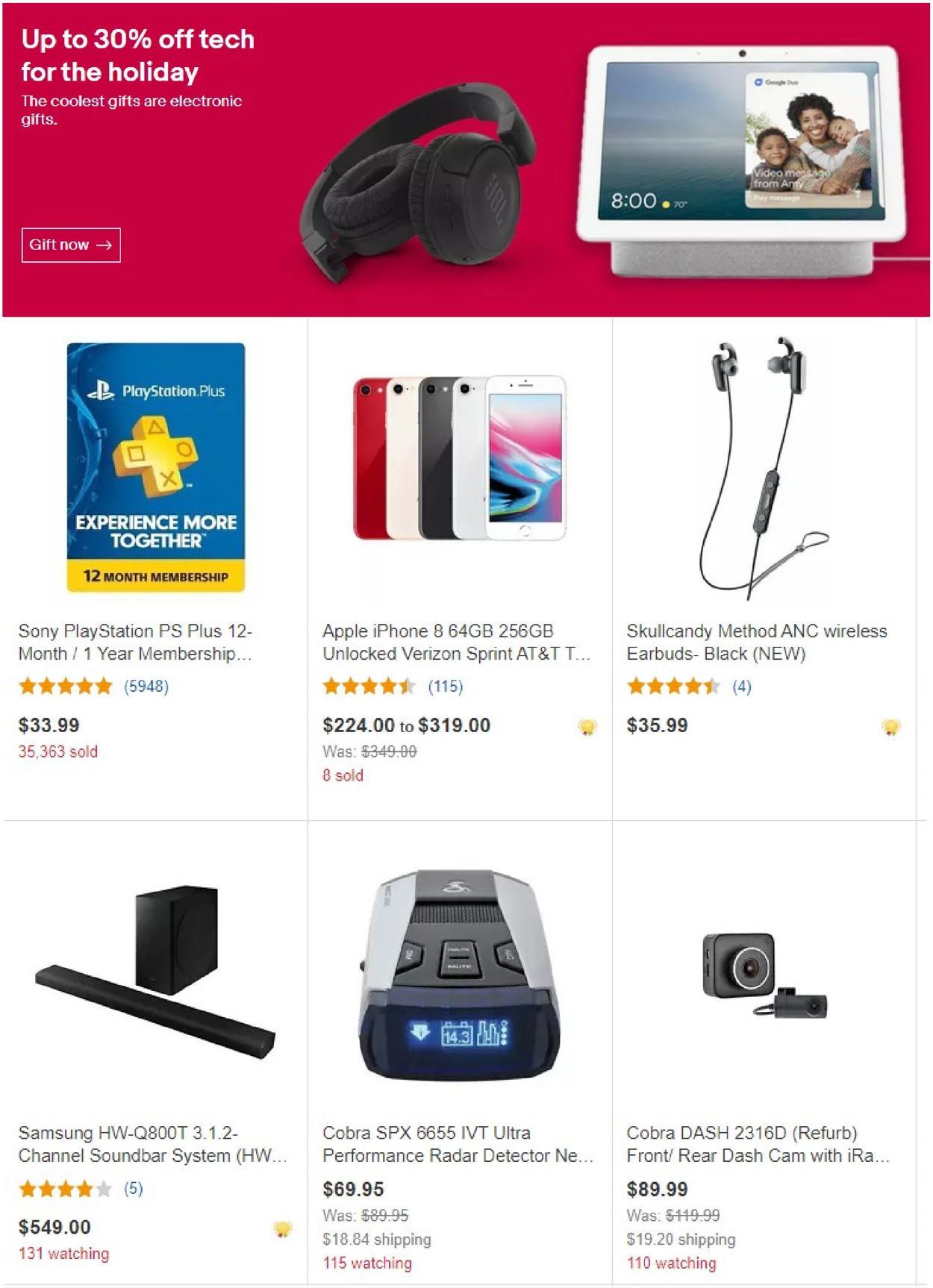 Catalogue ebay Cyber Week 2020 from 12/02/2020