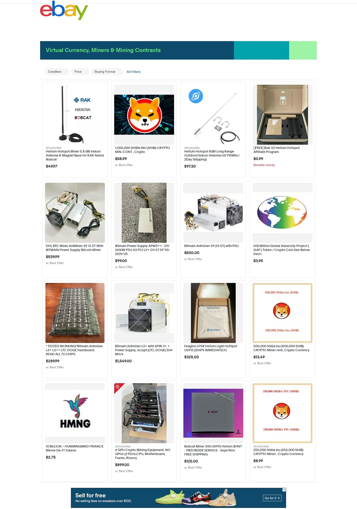 Catalogue eBay from 07/16/2021