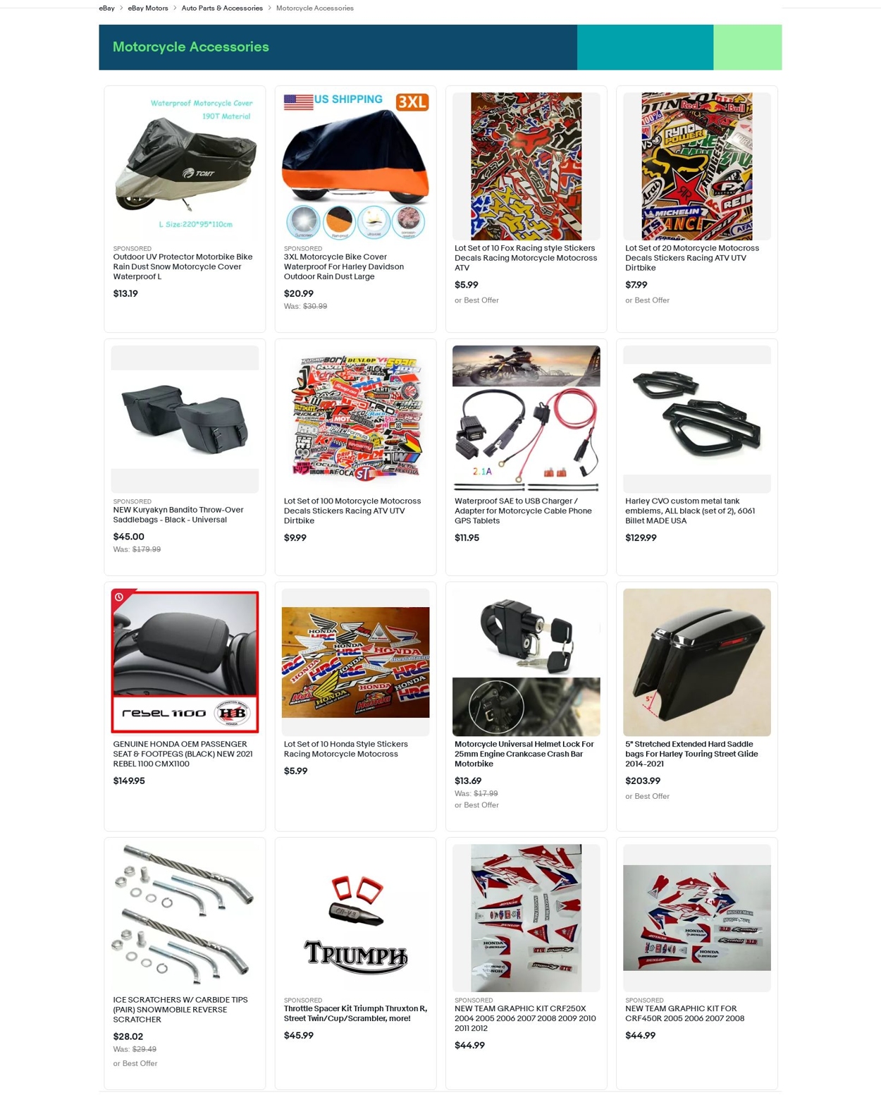 Catalogue eBay from 11/05/2021