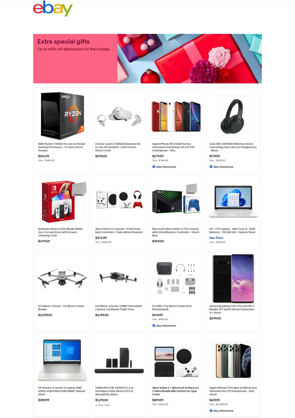 Catalogue eBay CYBER MONDAY 2021 from 11/26/2021