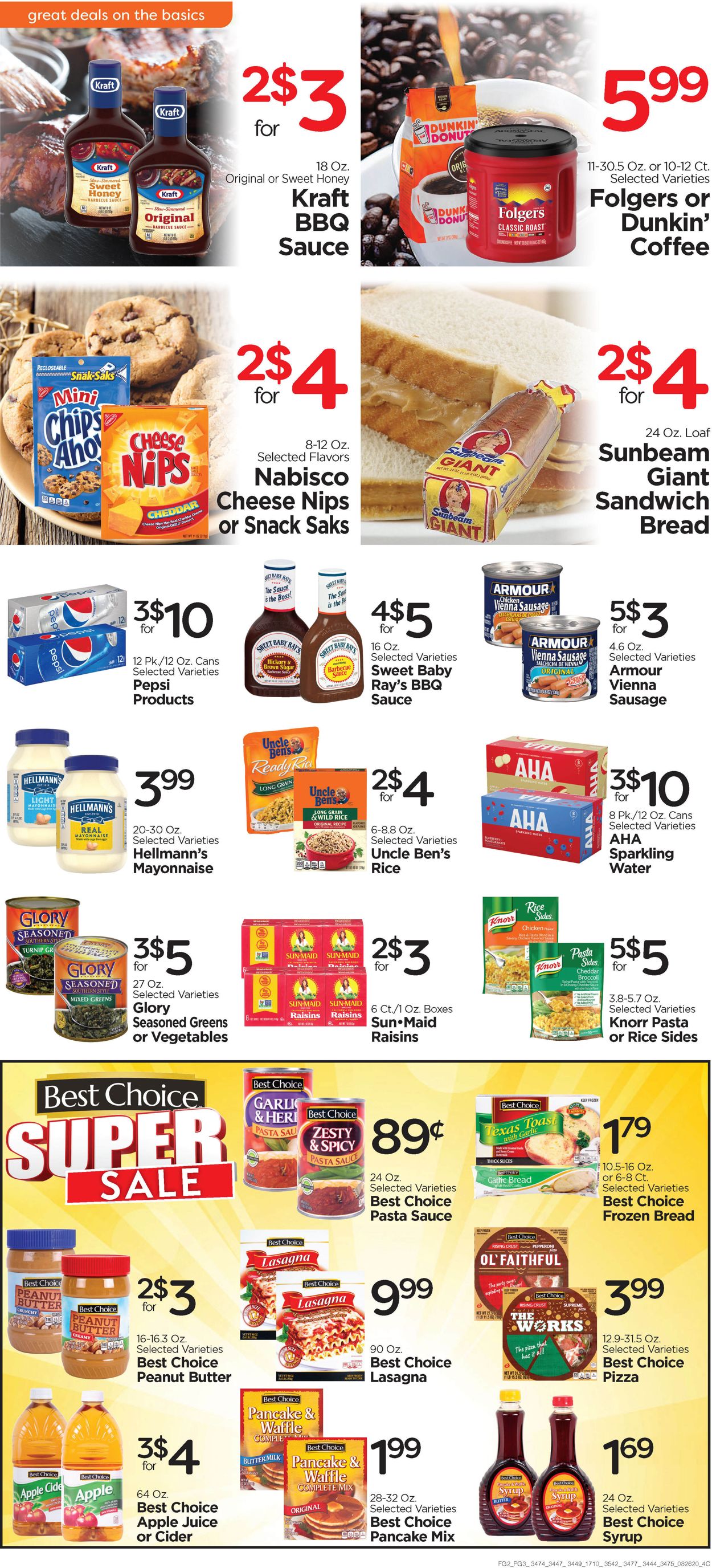 Catalogue Edwards Food Giant from 08/26/2020