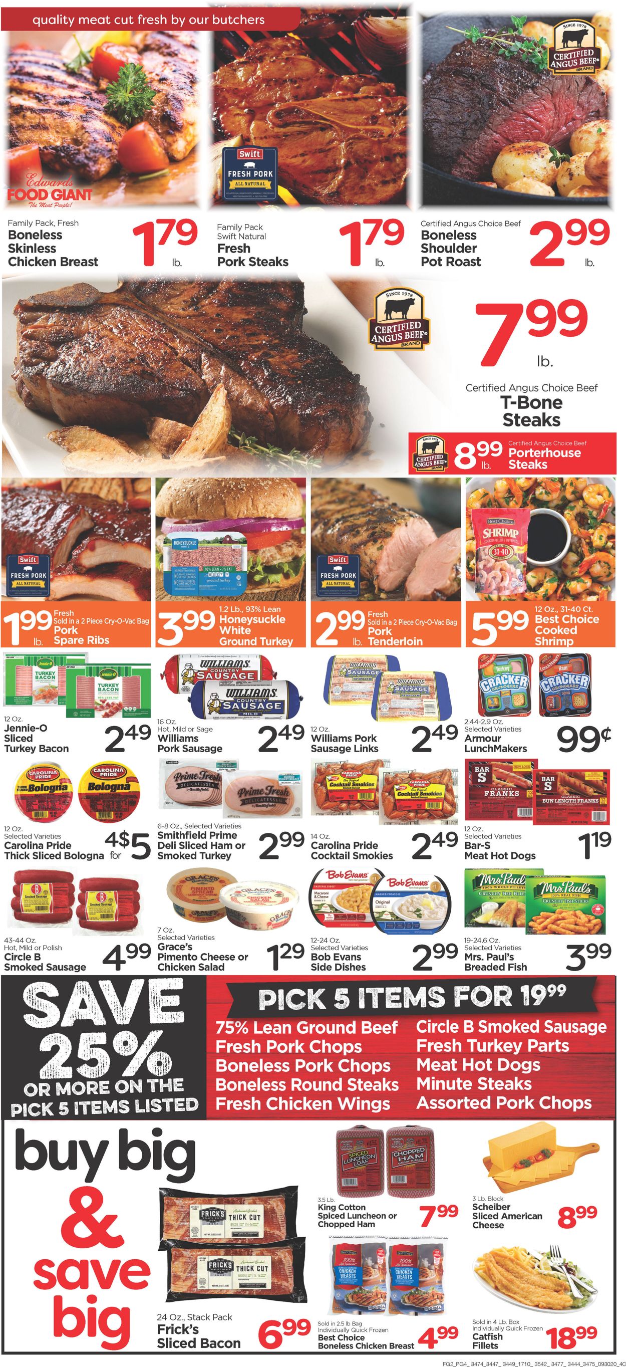 Catalogue Edwards Food Giant from 09/30/2020