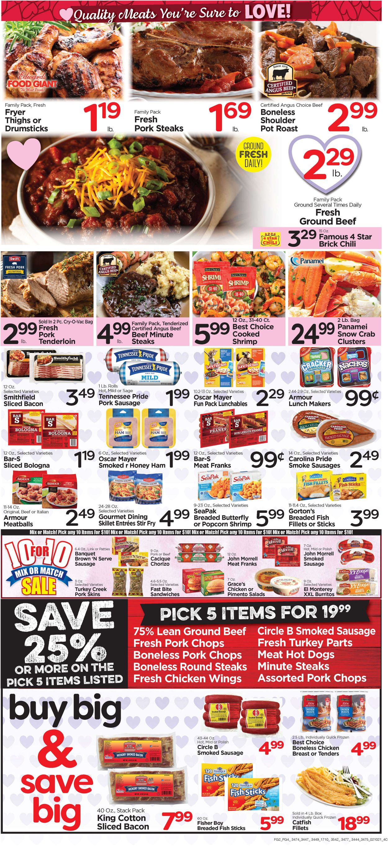 Catalogue Edwards Food Giant from 02/10/2021
