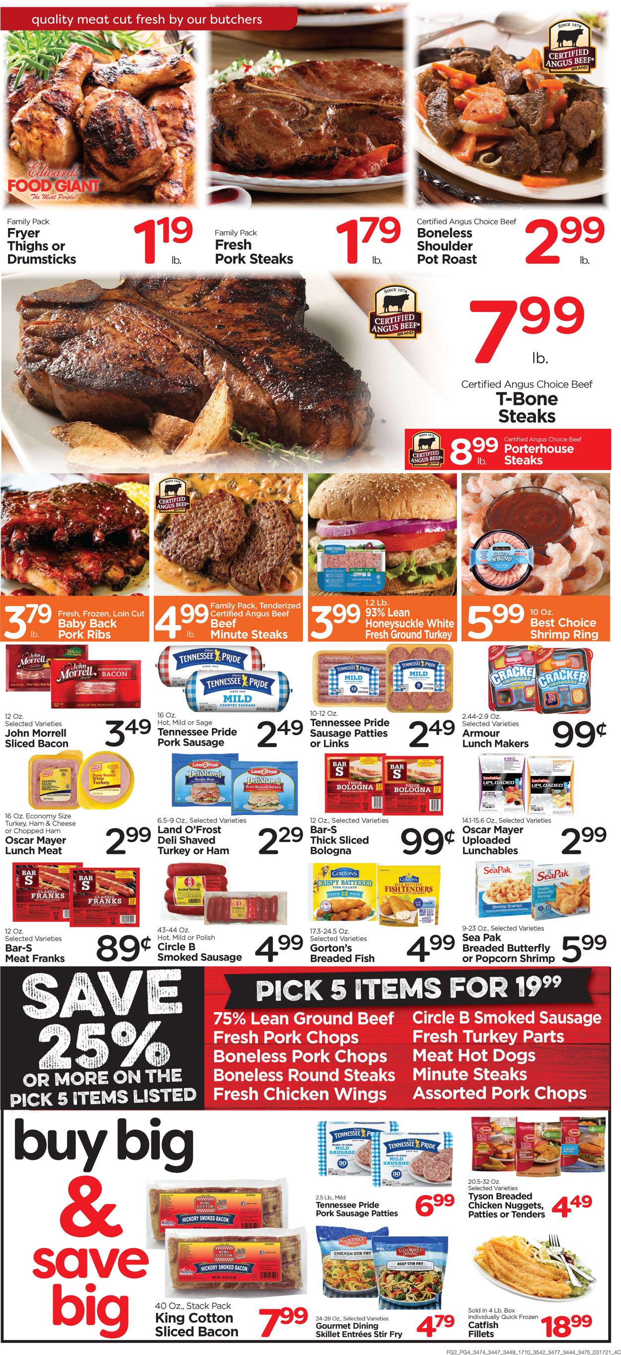 Catalogue Edwards Food Giant from 03/17/2021
