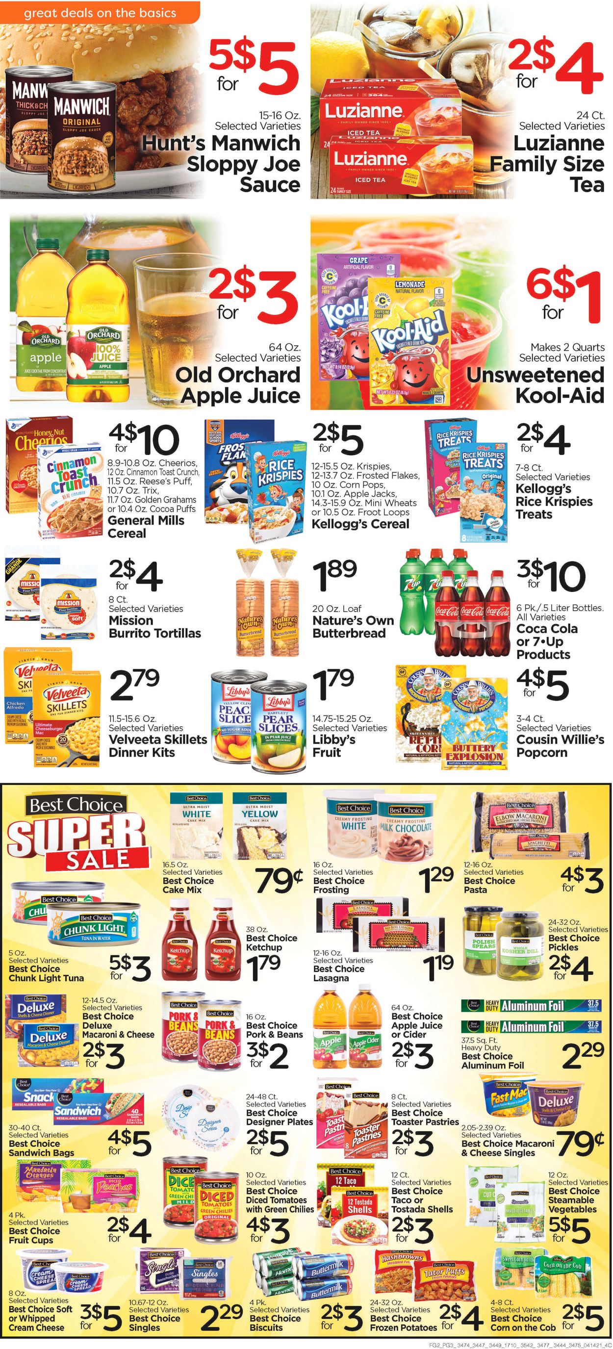 Catalogue Edwards Food Giant from 04/14/2021