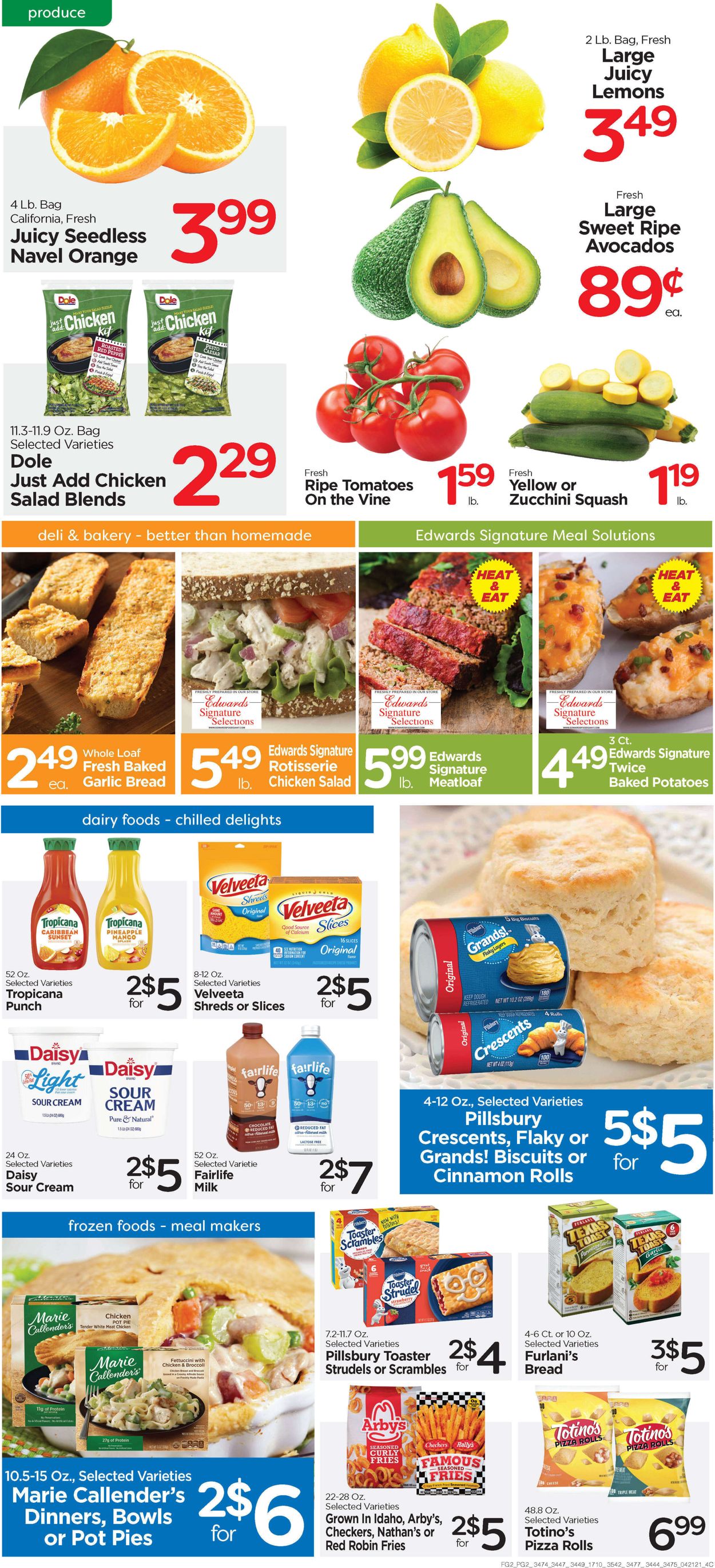 Catalogue Edwards Food Giant from 04/21/2021