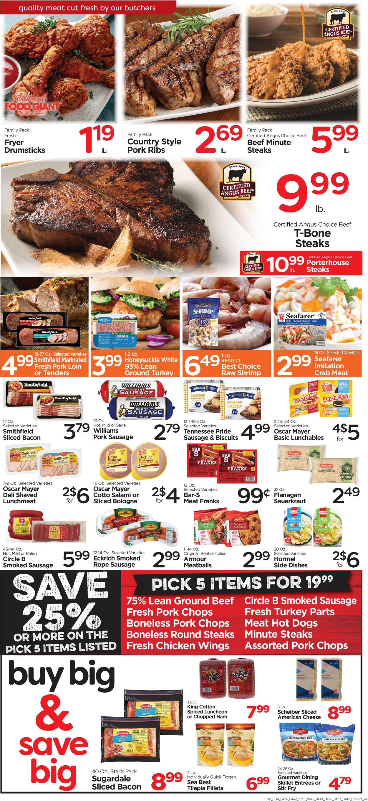 Catalogue Edwards Food Giant from 07/14/2021