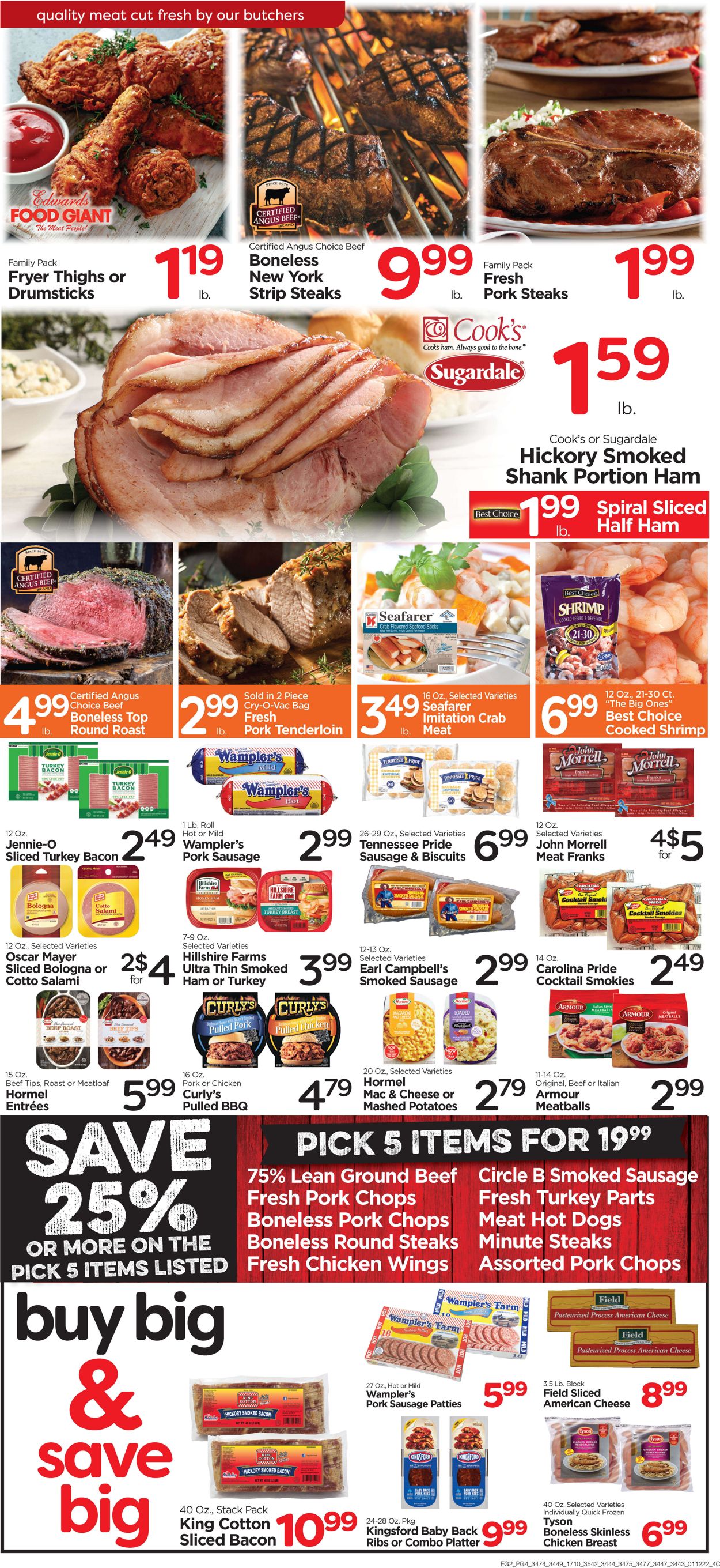 Catalogue Edwards Food Giant from 01/12/2022