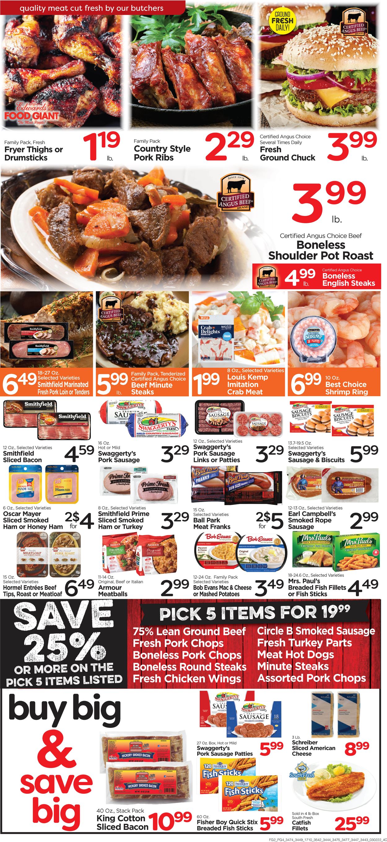 Catalogue Edwards Food Giant from 03/02/2022