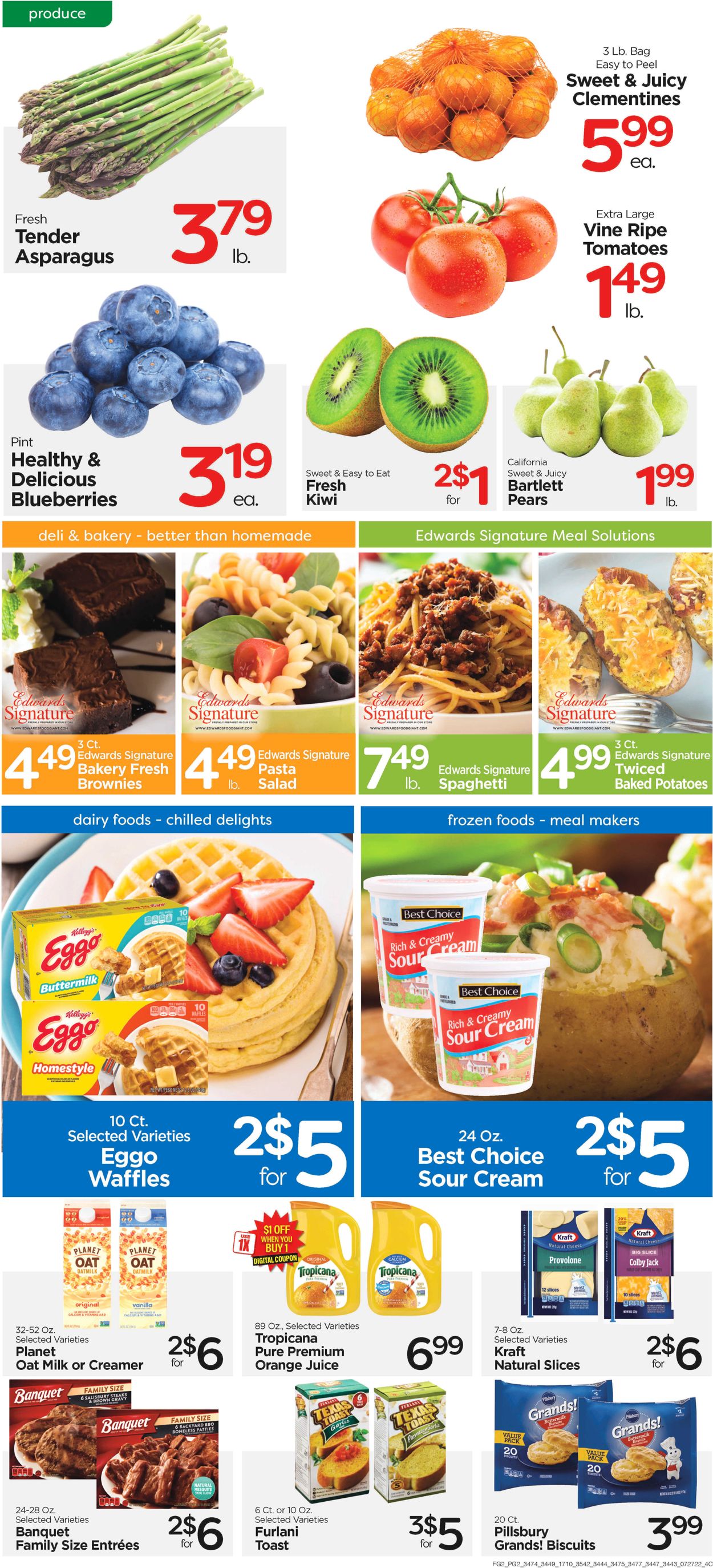 Catalogue Edwards Food Giant from 07/27/2022