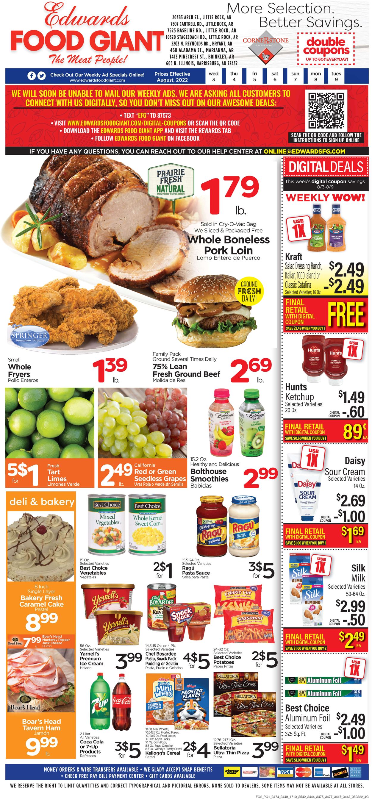 Catalogue Edwards Food Giant from 08/03/2022